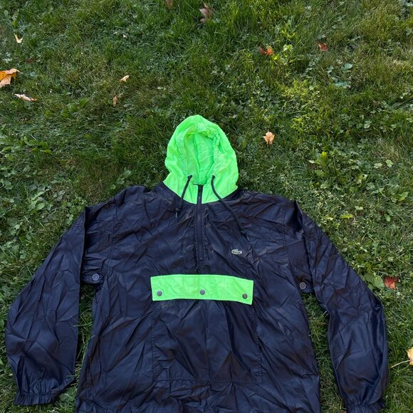 90s Izod Lacoste Hooded Anorak - Picture 6 of 6